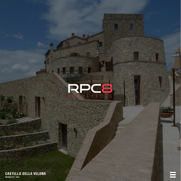 screenshot home sito RPC8
